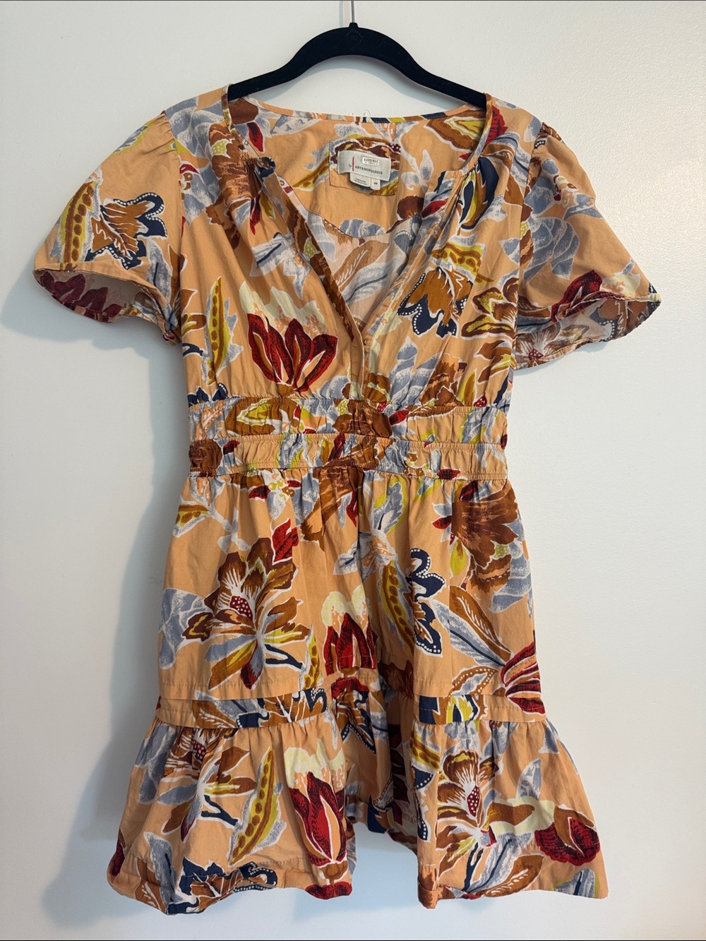 Anthropologie Somerset Floral Tiered Mini Dress - Picture 2 of 6